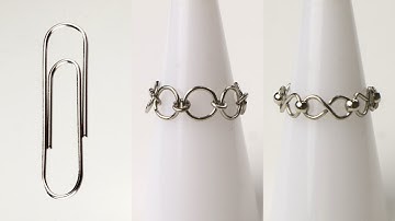 Day 8 of the 10-Day Paperclip Ring-Making Challenge Tutorial