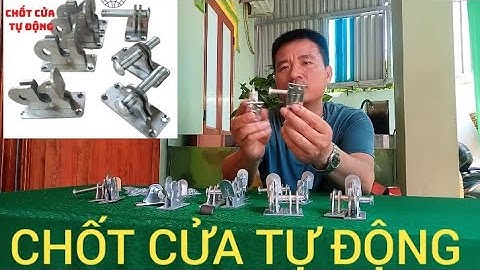 BỘ DỤNG CỤ CHỐT KHÓA CỬA CỔNG TỰ ĐỘNG THÔNG MINH MẪU MỚI CHẤT LƯỢNG CHO MỌI NGƯỜI