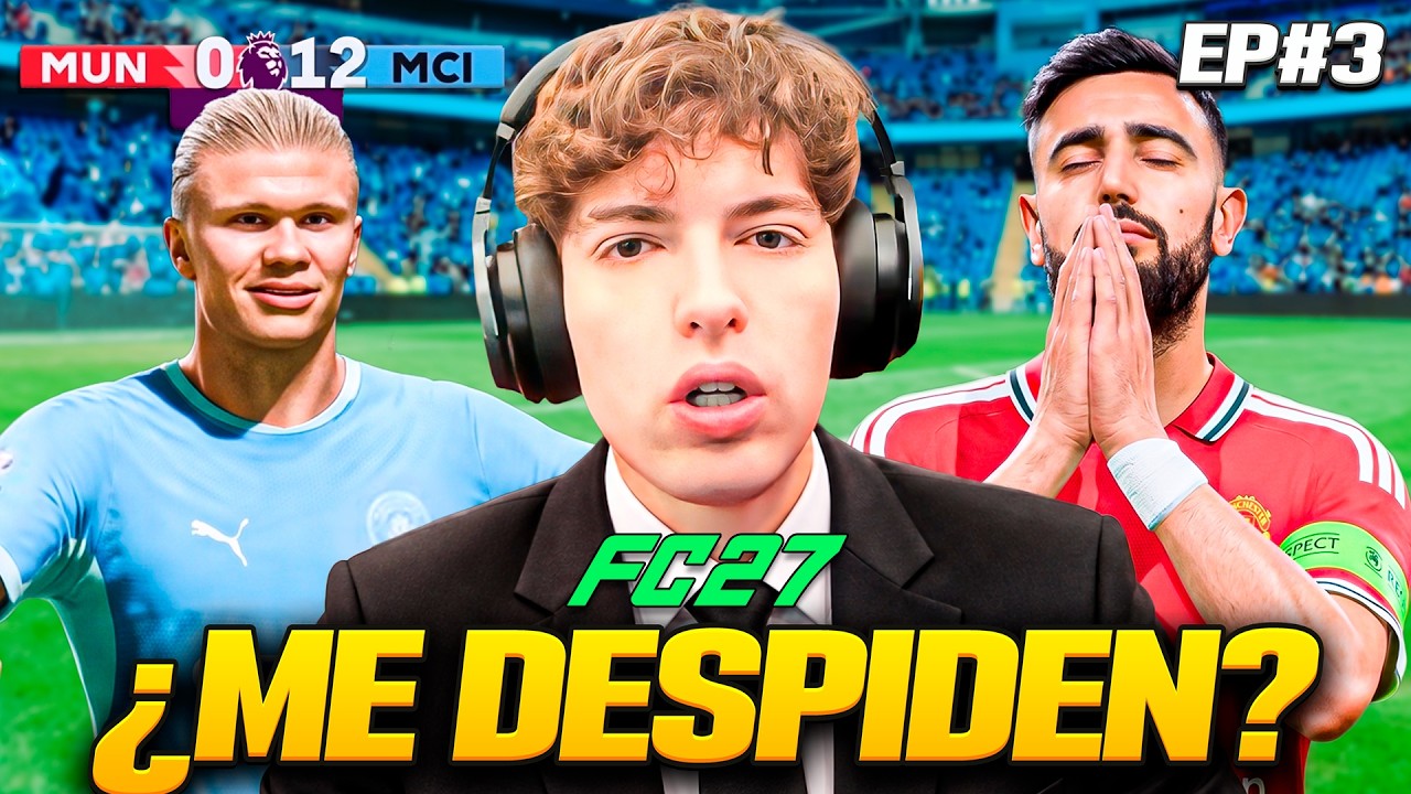SUFRO LA PEOR GOLEADA DE LA HISTORIA DEL MANCHESTER UNITED... EPISODIO 3