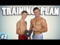 So sieht sein Trainingsplan aus | Die Transformation meines Bruders - Episode 2