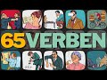 #161 | 65 Verben mit Beispielen - 65 verbs in german with examples | Deutsch lernen durch Hören DldH