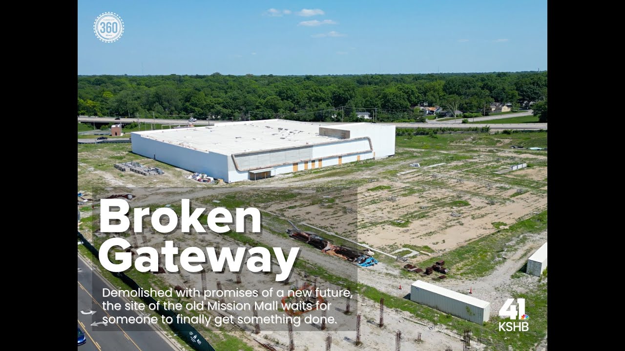 Drone video shows incomplete development project in Mission, Kansas ...