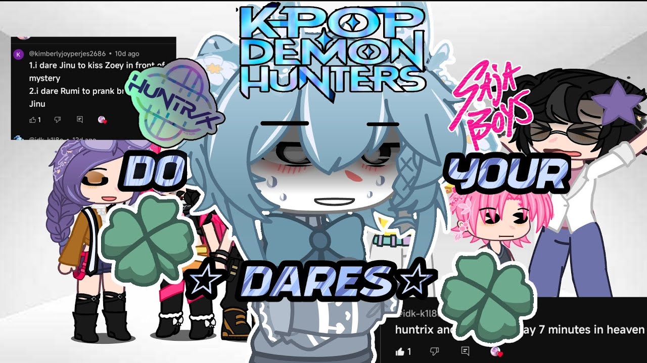 K-pop Demon hunters do you dares☆✨🌟#kpopdemonhunters #Gacha# made by V3nu$