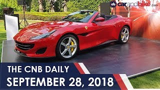 The top automotive news of day- ferrari has launched portofino in
india at a price rs. 3.5 crore. it replaces california t india. bmw
motor...