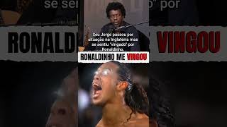 Ronaldinho vingou Seu Jorge...ao golear a Inglaterra...onde ele foi discriminado...#seujorge #futbol