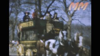 Battersea Park Easter Parade late 1960's old cine film 204