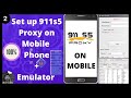 set up 911s5 proxy on mobile phone || set up a 911s5 ip on emulator||set up 911s5roxy on proxifier