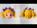 AMIGURUMI KOLAY PERUK YAPIMI (Easy Wig Tutorial)(ENG SUBTITLES ON) subtítulos  EL ESPAÑOL