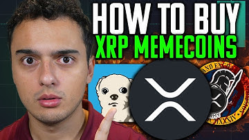HOW TO BUY XRP RIPPLE MEMECOINS [FIRST LEDGER GUIDE]