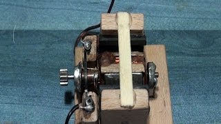 Motor eléctrico pequeño  potente | Experimentos Caseros