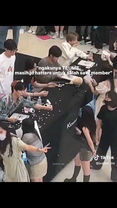 Mbak nya kira keren kyk gitu.. || #junghwan #fansign #hatters #treasure #kpop #teume #trendingshorts