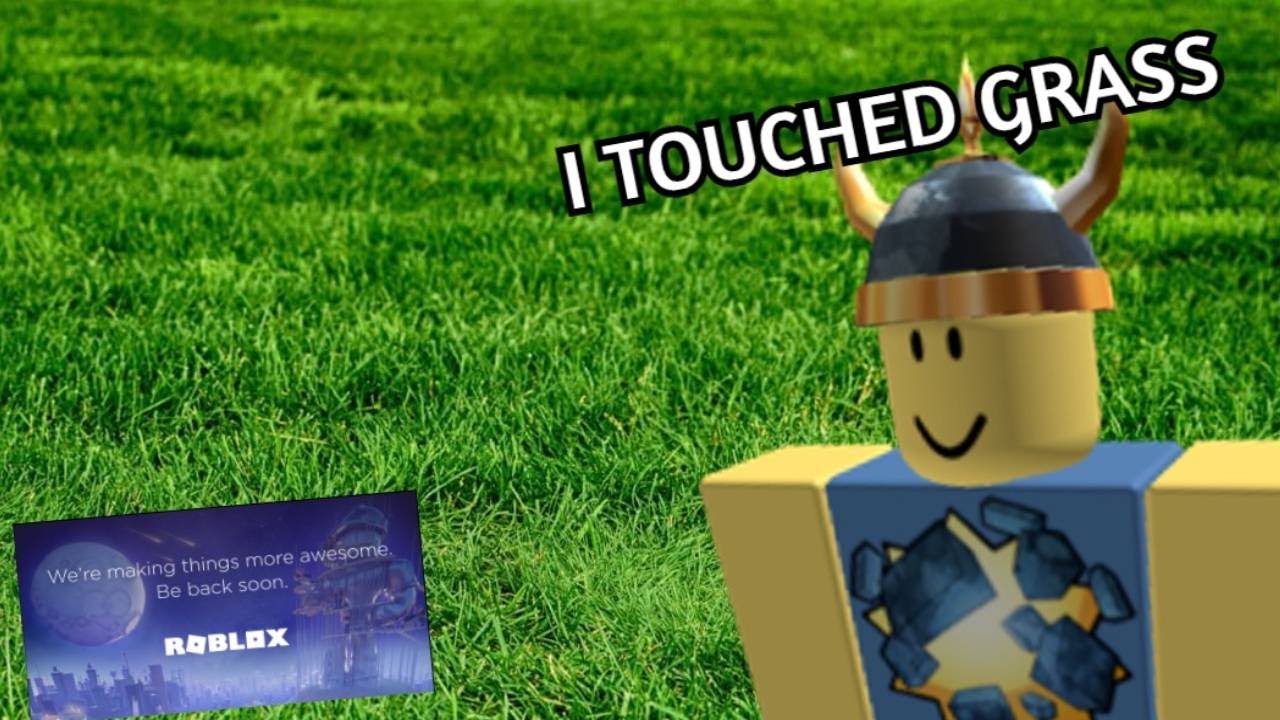 touch grass - Roblox