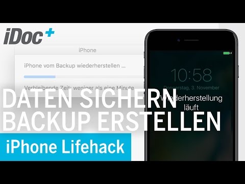 How-to video: making a local iPhone backup with iTunes