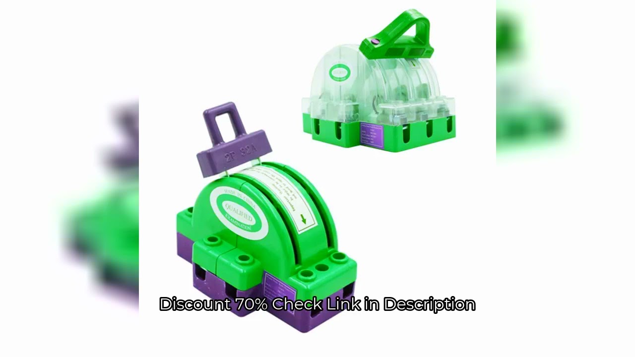 Knife Switch Reversing Switch Knife Switch All Copper Material LED Light Display 2P 3P 32A 63A 100A