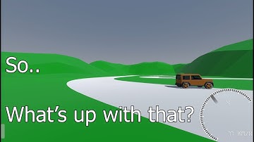 A quick overview of my untitled car game / Devlog n°1