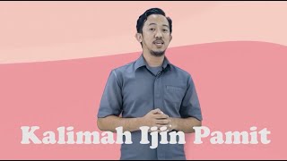 Kalimat Ijin Pamit || Kalimah Ijin Pamit || Bahasa Sunda || Al-Irsyad Satya Islamic School
