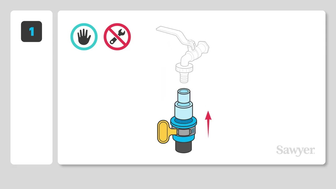 Sawyer Tap Filter | Faucet Filter | Clean Water | Ukraine