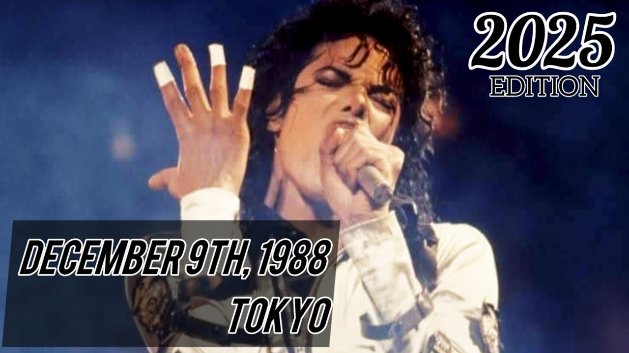 Michael Jackson - Bad Tour Live in Tokyo (December 9, 1988) - YouTube