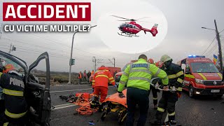 Romanian Emergency Response Team in Multiple Casualty Road Traffic Accident - FULL Intervention