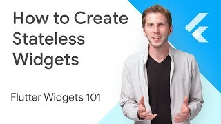 How to Create Stateless Widgets - Flutter Widgets 101 Ep. 1 screenshot 1