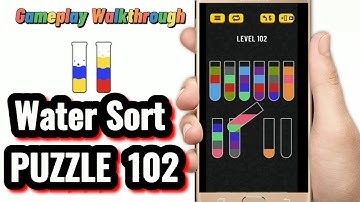 Water sort puzzle level 102 Gameplay Walkthrough
