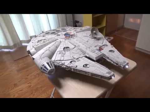 デアゴスティーニの「週刊ミレニアム・ファルコン」を一気に作ってみた Build The Millennium Falcon - Видео