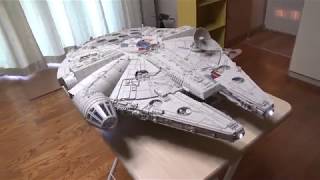 デアゴスティーニの「週刊ミレニアム・ファルコン」を一気に作ってみた　I builded ”Build The Millennium Falcon" at once.