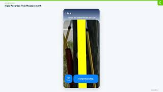Cloneable Field App | Product Demo: Pole Measurement