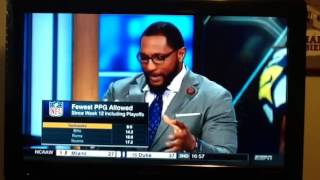 Ray Lewis on Seattle defense