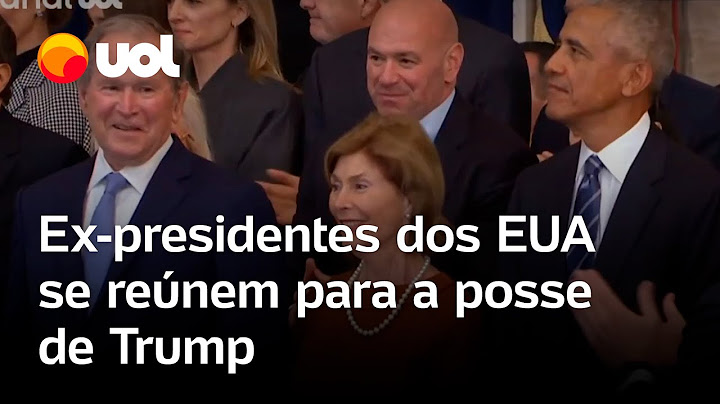 Posse de Trump: Biden, Obama, Clinton e outros ex-presidentes dos EUA chegam para a cerimônia; vídeo