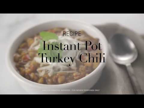 Instant Pot Turkey and White Bean Chili