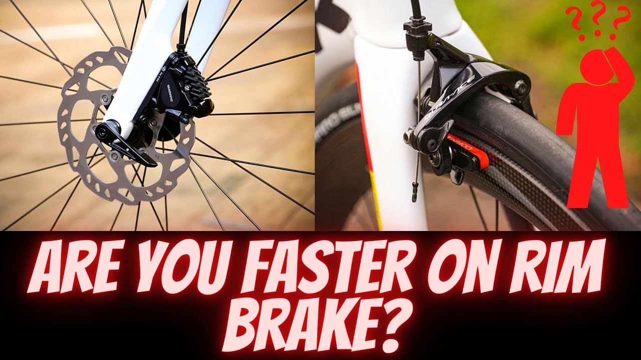 WHY IS EVERYONE WINNING ON RIM BRAKES?? ARE RIM BRAKES FASTER THEN DISC