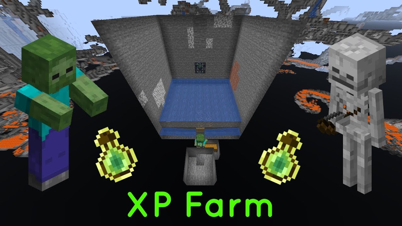 Ферма монстров в МАЙНКРАФТЕ. Skeleton Farm Minecraft.