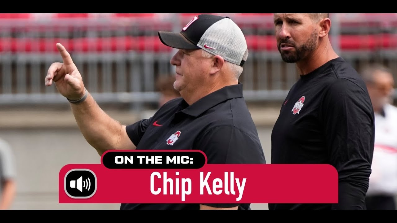 Ohio State's Chip Kelly discusses Will Howard improvements, preparing ...