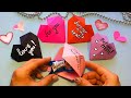 Origami Paper Heart Box | DIY Valentine's Day gift box Ideas / ОРИГАМИ Коробочка СЕРДЦЕ для подарка