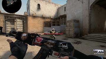 Hacker spotted in dust 2 using a desert eagle