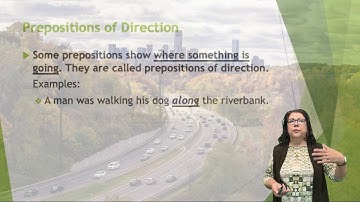 Prepositions & Prepositional Phrases (Professor Virginia Edwards)