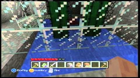 Minecraft Xbox 360 Monster Spawner Trap FULL TUTORIAL