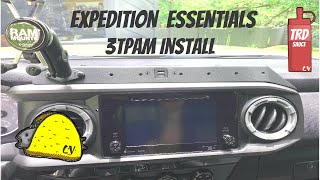 Toyota Tacoma | Expedition Essentials 3TPAM install | New model Flush mount USB (2017 Tacoma)