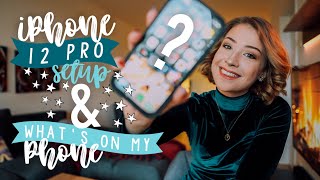 iPhone 12 Pro SETUP & WHAT'S on my PHONE // JustSayEleanor (meine Top Apps)