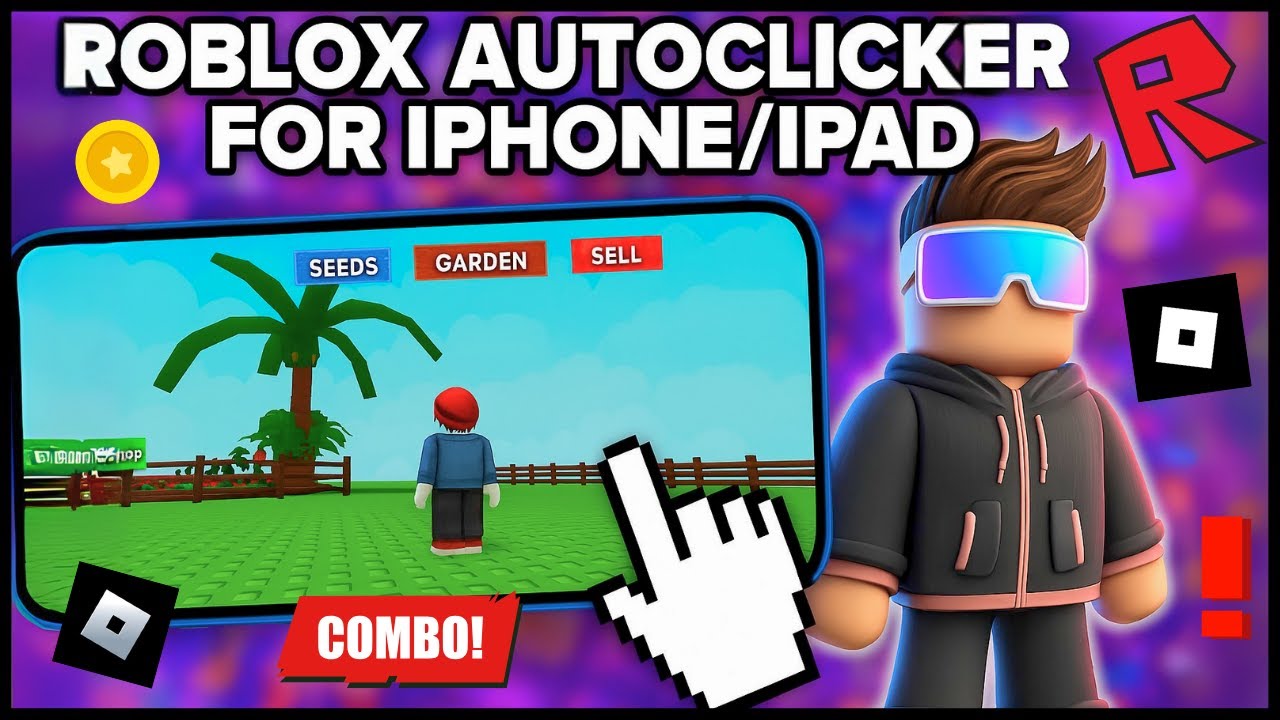 Best Roblox Auto Clicker For iPhone/iPad (FREE) - Grow A Garden, Blox