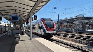 En voyage avec le Léman Express d'Annemasse à Chene Bourg