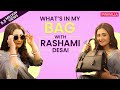Whats in my bag with rashami desai  s02e10  fashion  pinkvilla  bigg boss 13  bb13
