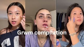 grwm compilation