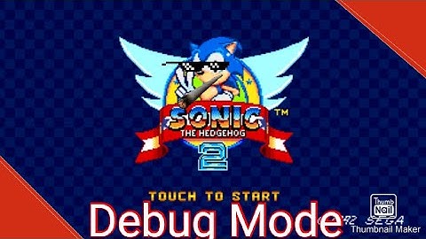 Ensinando como fazer o Debug Mode - Sonic 2 SMS Remake Beta 6