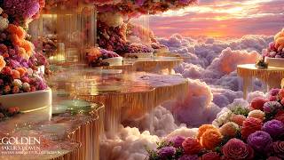 You Fell Asleep in a Golden Sakura Heaven 🌸 Fantasy Ambience for Deep Sleep (4K)