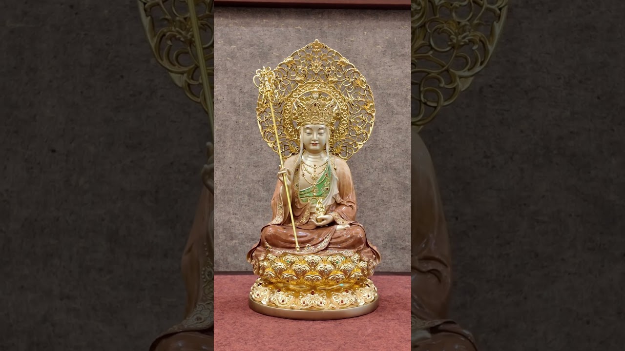 📿🪷 CHIÊM NGƯỠNG VẺ ĐẸP TƯỢNG ĐỊA TẠNG VƯƠNG BỒ TÁT 🪷📿✨ #phápduyênshop #tuongphat #diatangvuongbotat