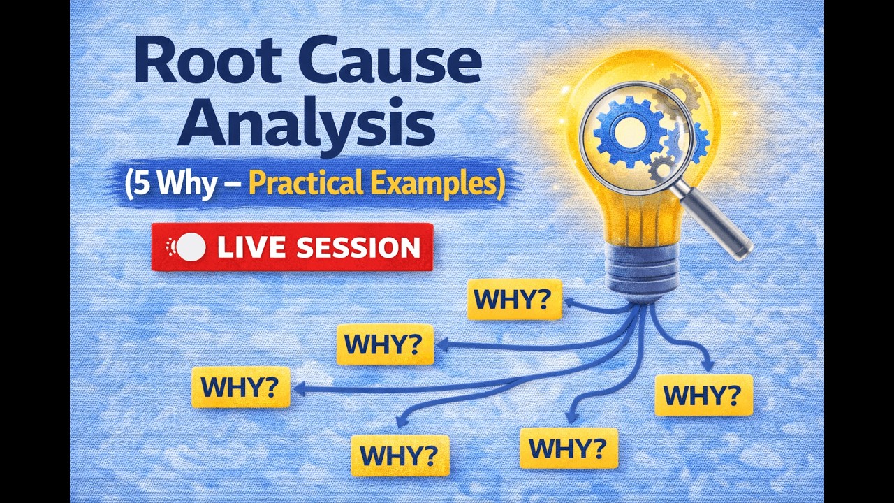 Root Cause Analysis (5 Why – Practical Examples)