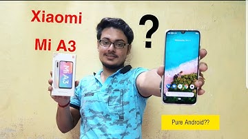 XIAOMI MI A3 UNBOXING AND HANDS ON || FULL OVERVIEW WITH CAMERA SAMPLES || Be Tech UTuber