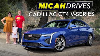 2021 Cadillac CT4V | Luxury Sedan Family Review